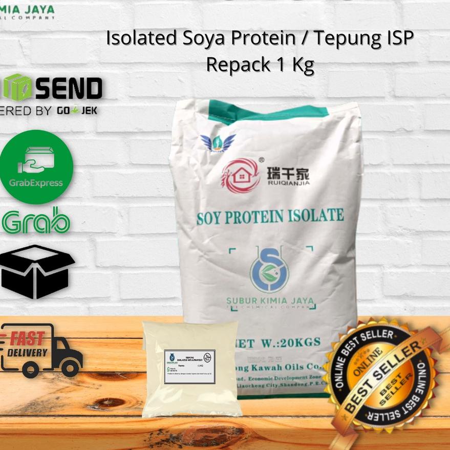 

ⅎ Tepung ISP / Isolated Soya Protein 1 KG ☃