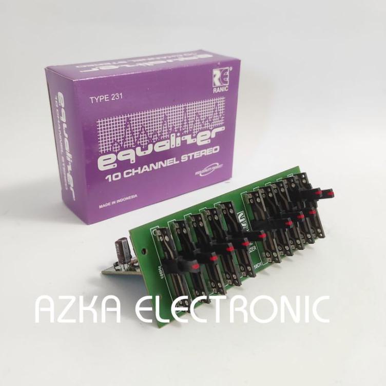 ❆ Kit Equalizer 10 Channel Stereo ♙