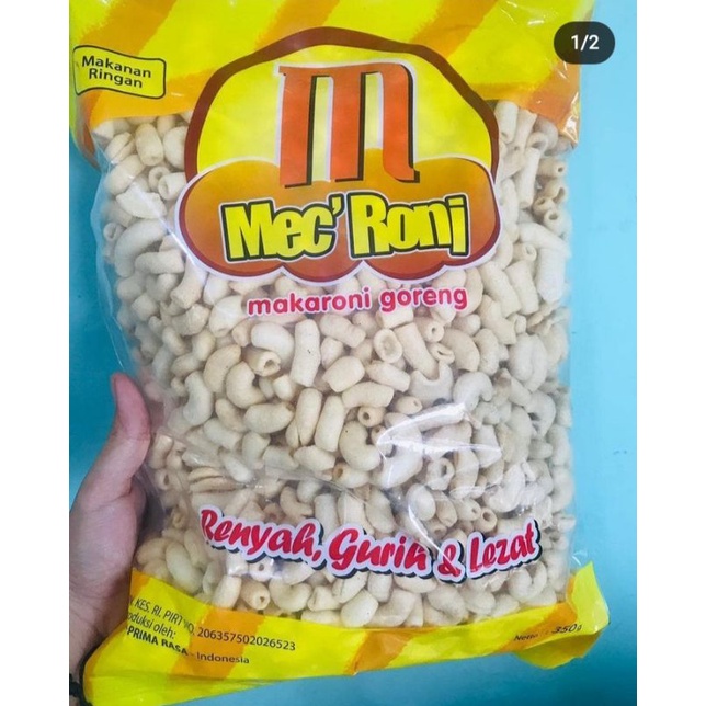 

Mec Roni (Makaroni Goreng) 350 Gram