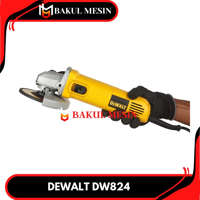 DEWALT DW824 Angle Grinder 5" Gerinda Tangan 5 inch DW 824