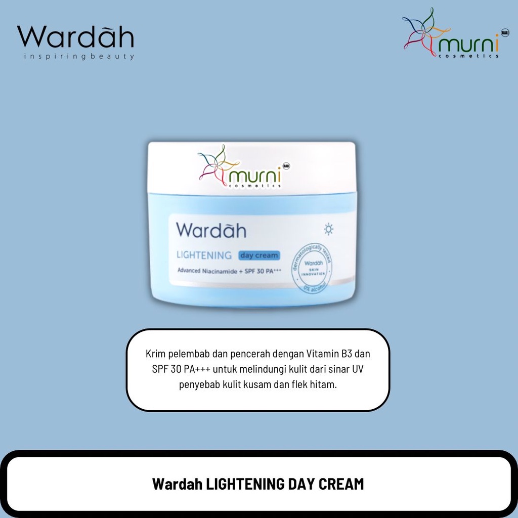 WARDAH LIGHTENING DAY CREAM ADVANCED NIACINAMIDE 30G