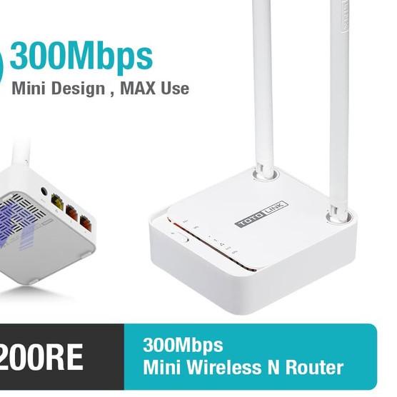 ✮ Router Totolink N200RE - Router Wireless N Mini 300Mbps Totolink ✼