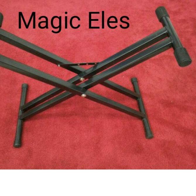 ➯ Stand Double Keyboard / Kaki Keyboard Double / Stand Piano ☁