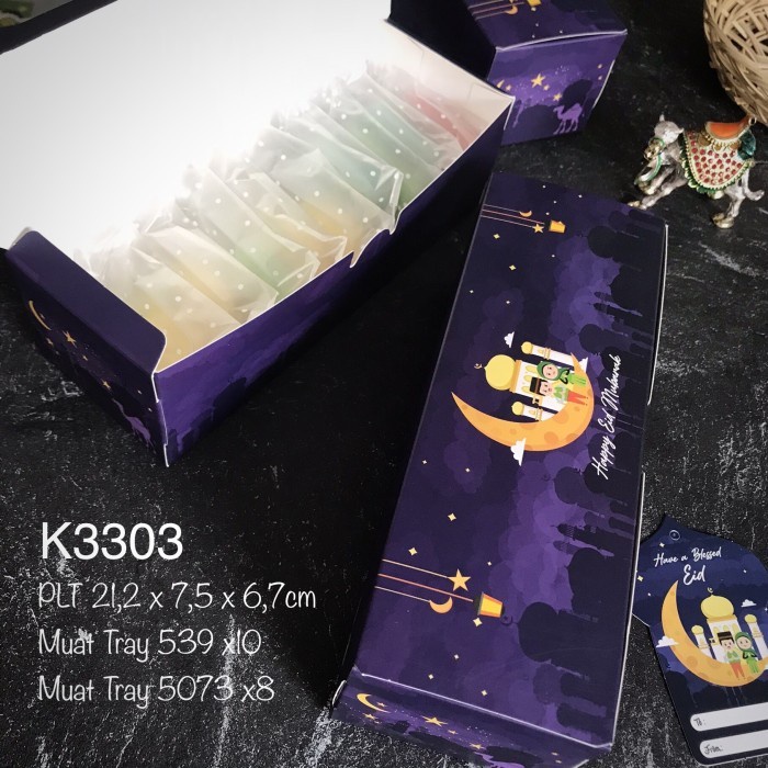 

Kotak Lebaran K3303 Eid Mubarak Idul Fitri Goodie Bag Serbaguna 031