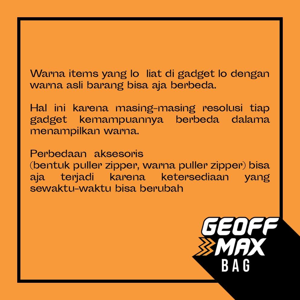 Geoff Max Official - Patric Black Mocca | Tas Punggung | Backpack