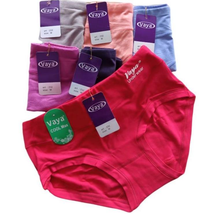 【Penjualan Terbaik】✅COD 232 VAYA || CD WANITA DEWASA TOP BRAND