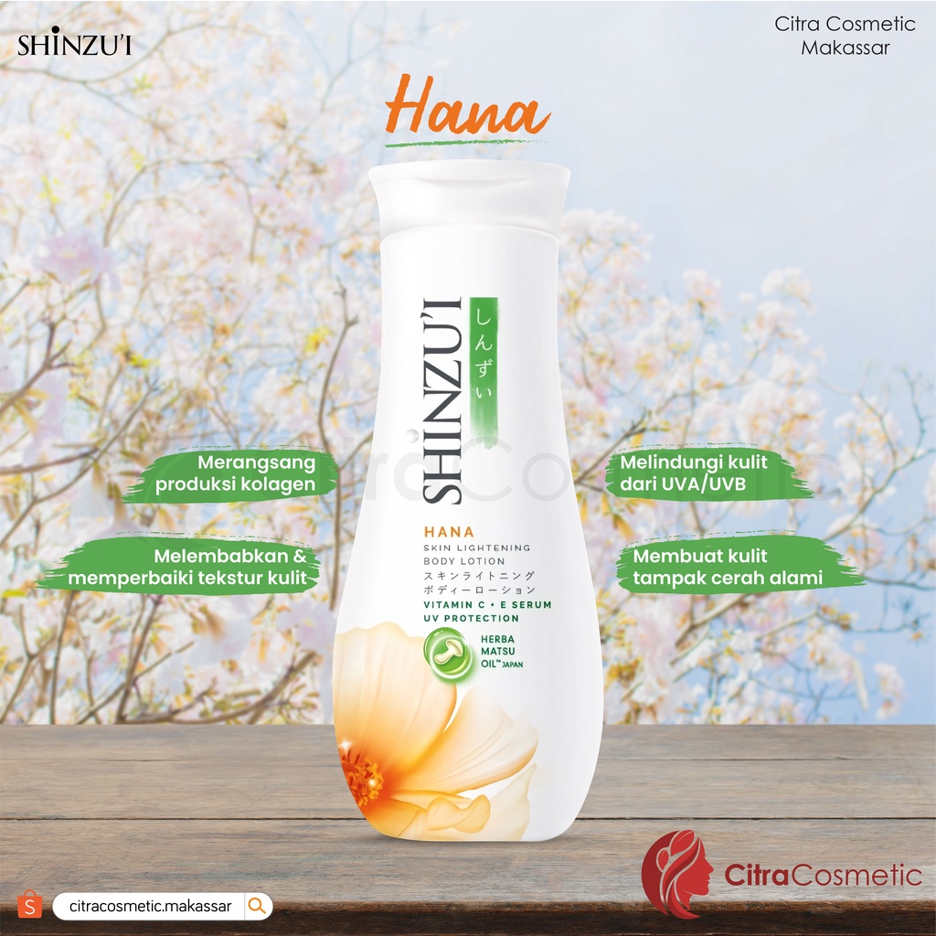 Shinzui Body Lotion 210 Ml Series