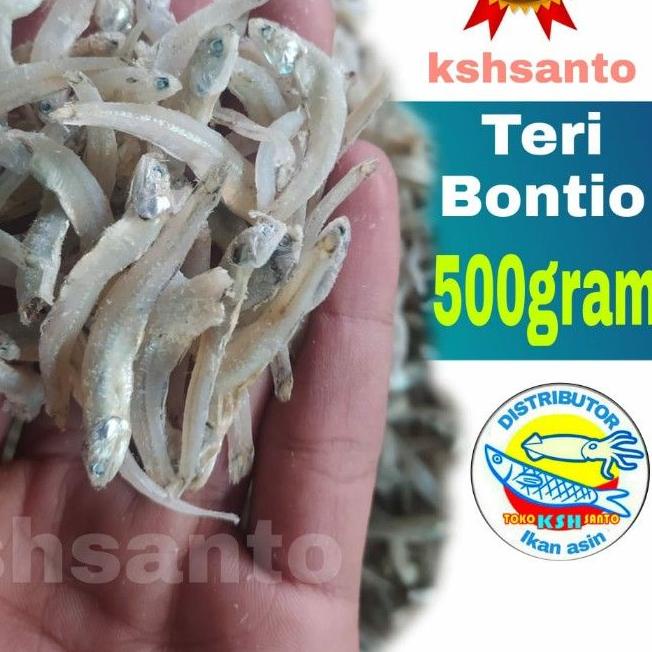 

☻ Ikan asin teri buntio-500gram ➴