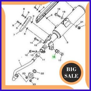 KARET DAMPER KNALPOT YAMAHA JUPITER Z 110CC 2003-2009 BURHAN. JUPITER MX 135 OLD. NEW JUPITER MX 135