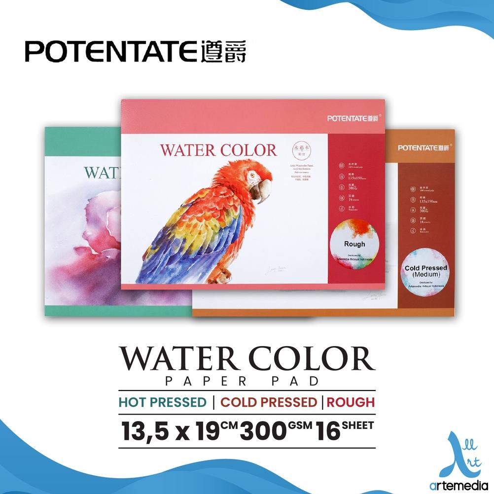 

Watercolor Pad Potentate 13,5x19cm Watercolor Paper Block