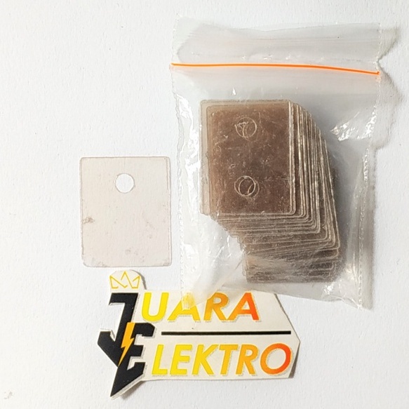 (20 PCS) Isolator / Mika Transistor (TR) TIP 2955/3055 Mospec | Mika Untuk Transistor (TR)