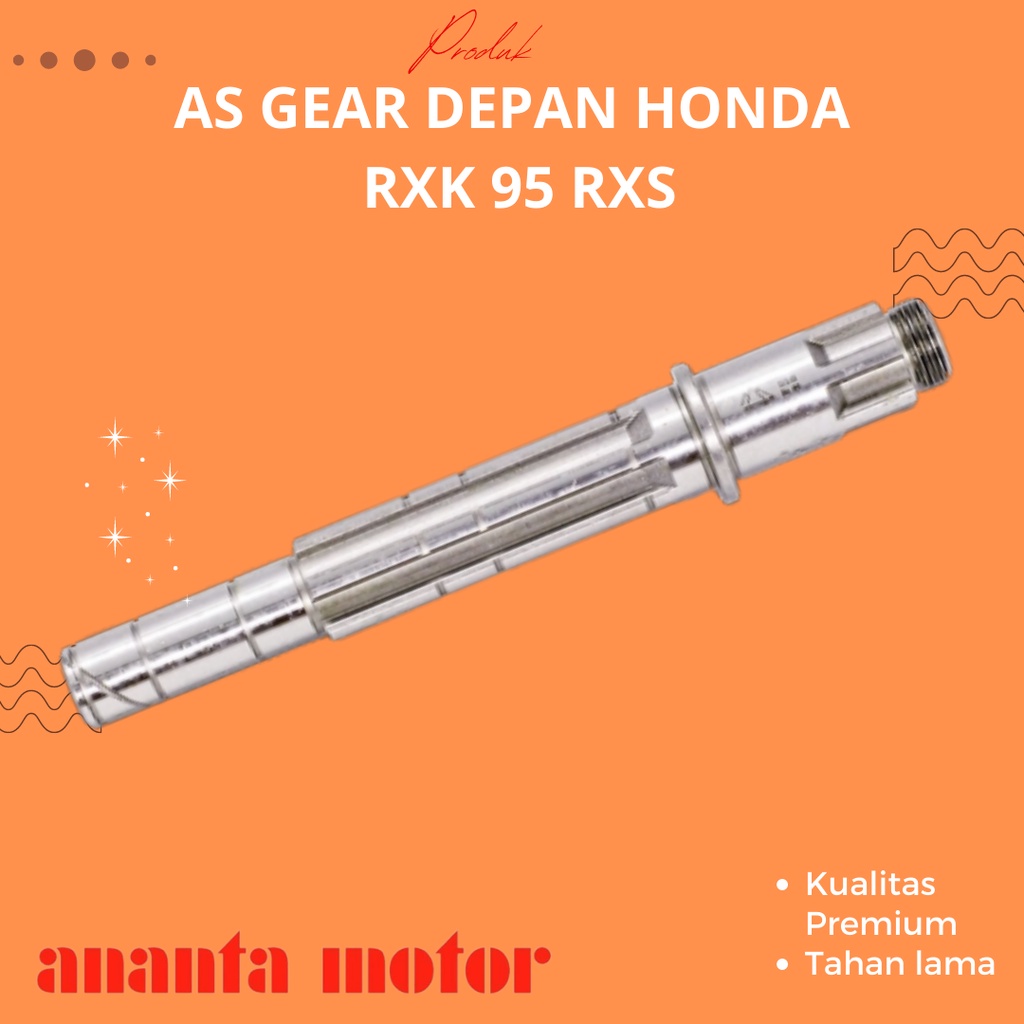 AS GEAR DEPAN RXK 95 RXS FUKUYAMA AS GIR DEPAN RXK 95 RXS FUKUYAMA