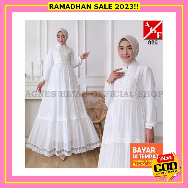 Zayda Zg67 Blue / Gamis Zayda Terbaru / Gamis Dewasa / Gamis Kekinian Gamis Dewasa Terbaru Set Hijab