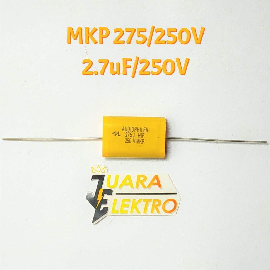 MKP 275/250V 2.7uF/250V | Capasitor MKP 275/250V AUDIOPHILER 2.7uFJ