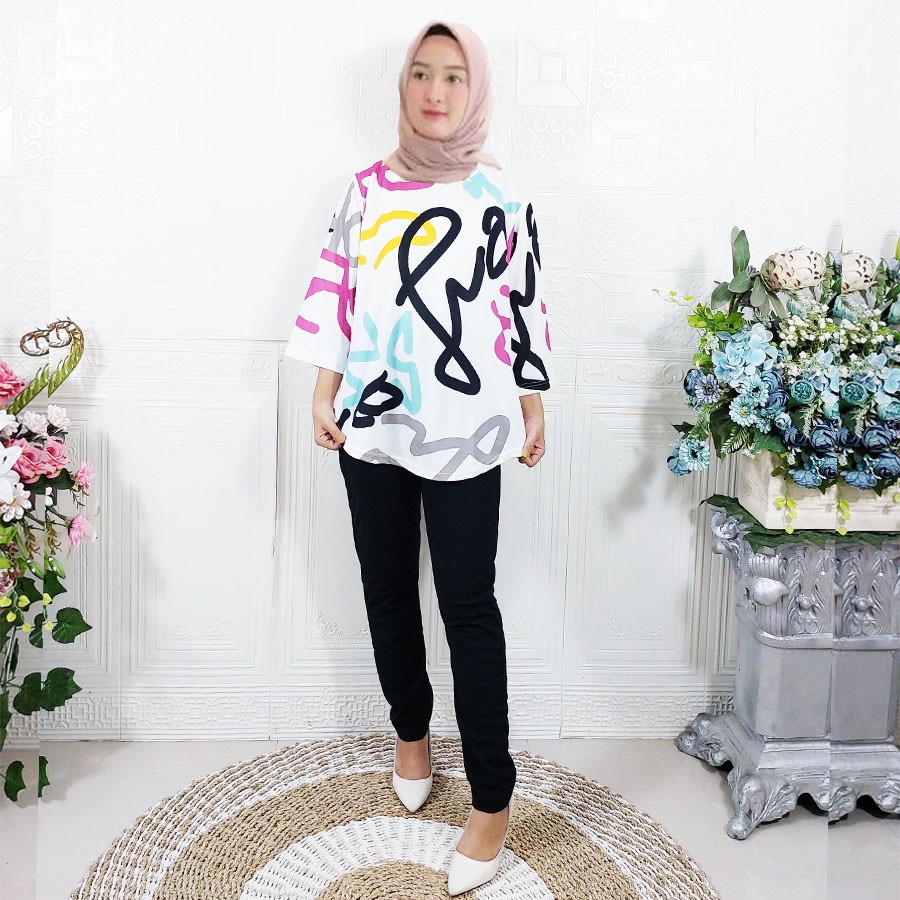 ONE SET BAJU DAN CELANA WANITA MAYA GL FASHION