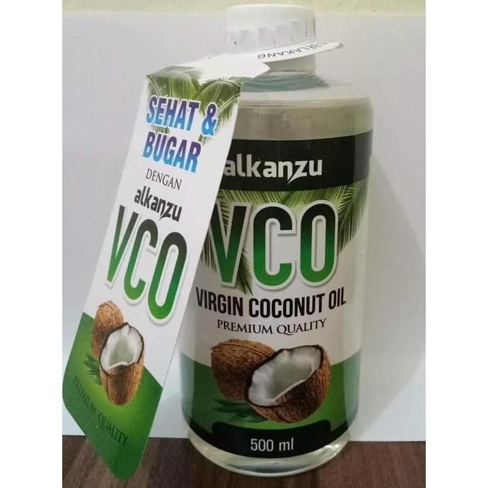 

VCO Virgin Coconut Oil Alkanzu 500 ml Minyak Kelapa Original mer03