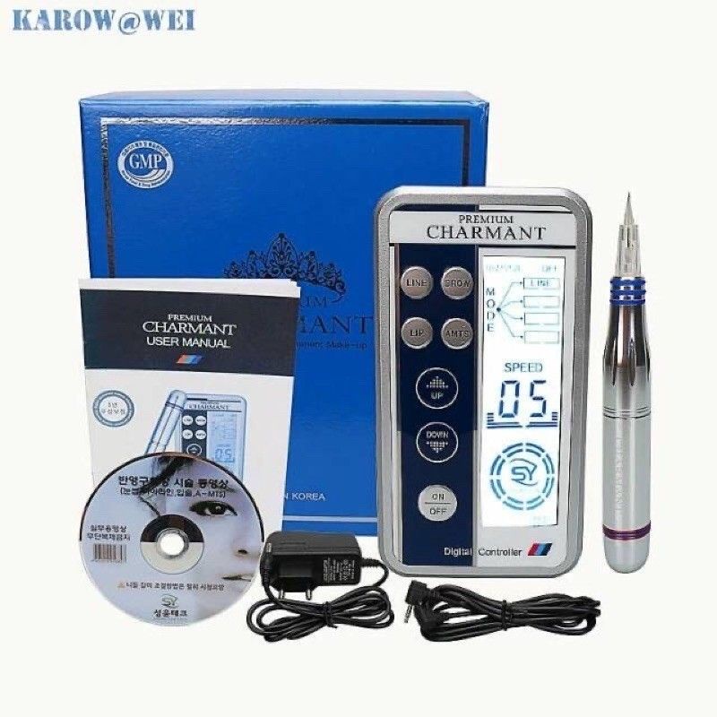 Dermapen Derma Pen Dr Pen MYM WIRELESS M5/M7/ M5-W / M7-W / A1 / MYM/ charmant orange /charmant biru/ mesin STD alat sulam alis dan bibir