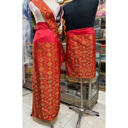 songket payet pengantin