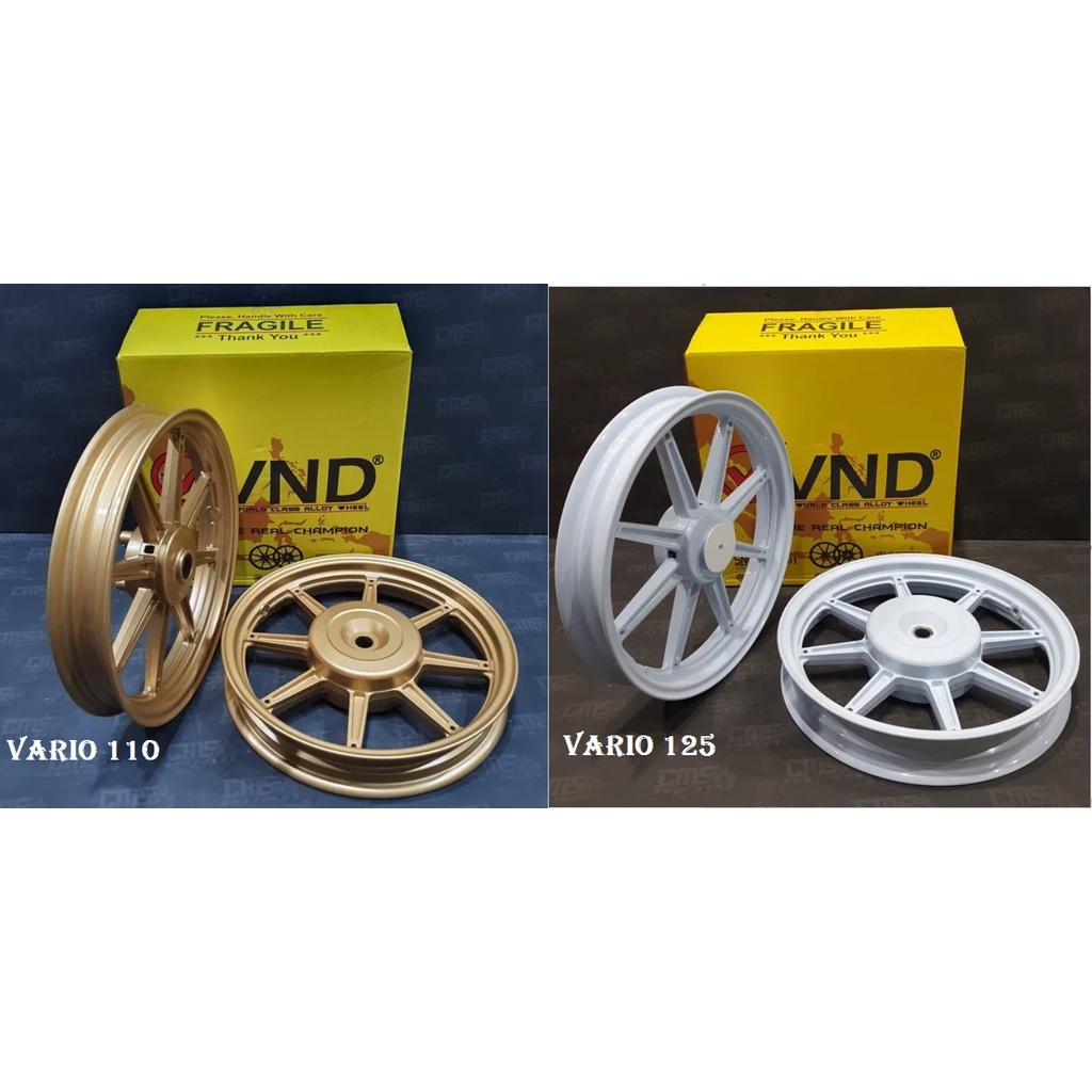 Velg Velek VND Crypto R14 P8 Honda Beat Scoopy Vario 110 / 125