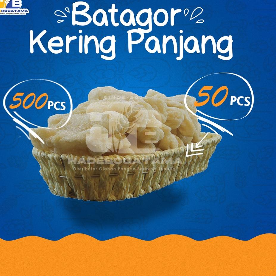 ➷ Batagor Panjang 500 Buah (BALL) Batagor Lidah Cuanki Lidah ◙