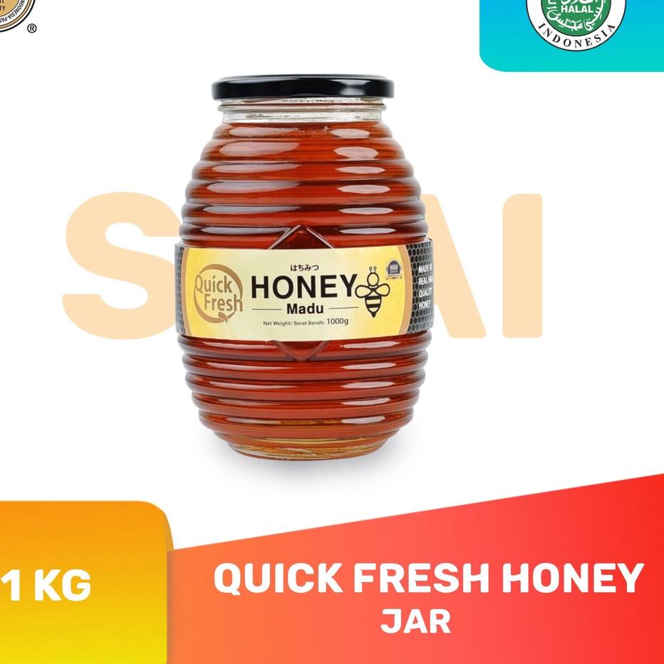 

✼ Quick Fresh Honey 1 kg Jar ♂