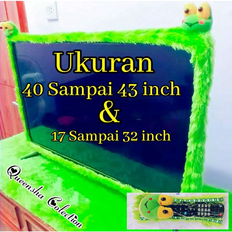 Bando Tv Led 40 - 43 Inch Terbaru 1 Set Dan 17 - 32 Inch Terbaru 1 Set Taplak Meja Tv Dan Sarung Rem