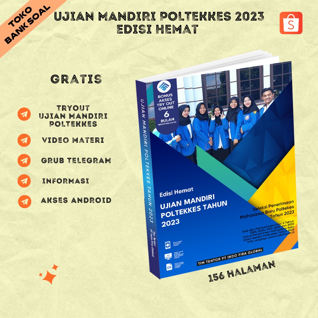 

(New) Buku UJIAN MANDIRI POLTEKKES 2024 Edisi Hemat + Gratis Akses Online