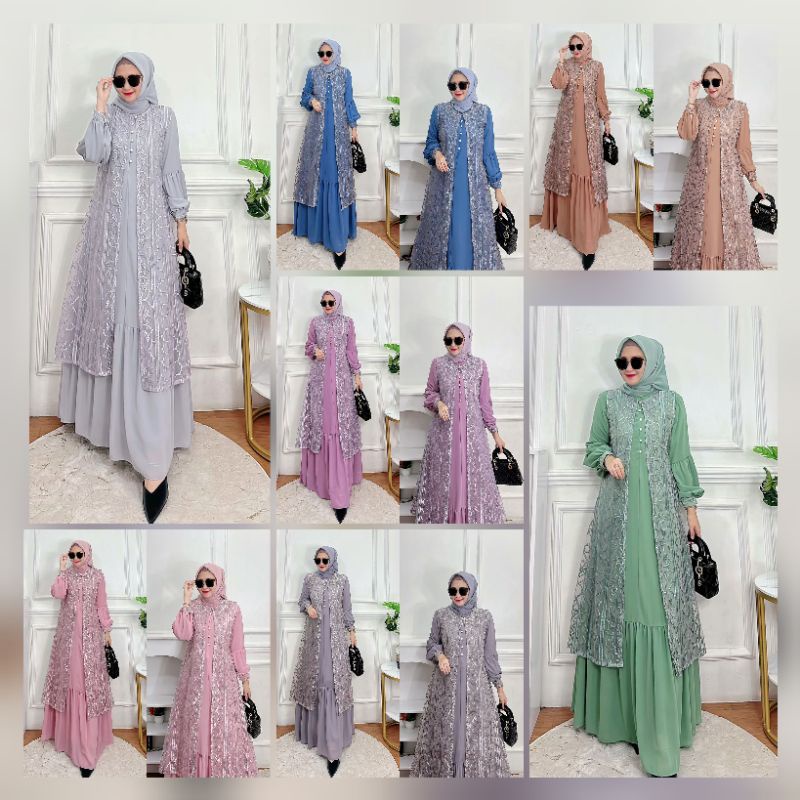 Gamis Dress Terbaru Tiara