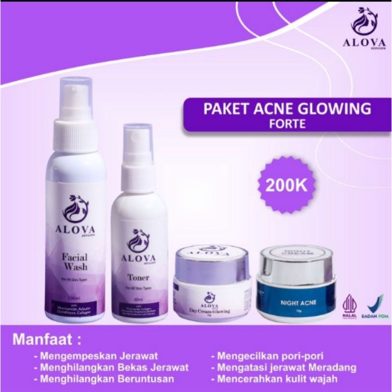 CREAM ALOVA SKINCARE FORTE ORIGINAL BPOM cream aman/cream BPOM/cream original/cream aman bumil/busui