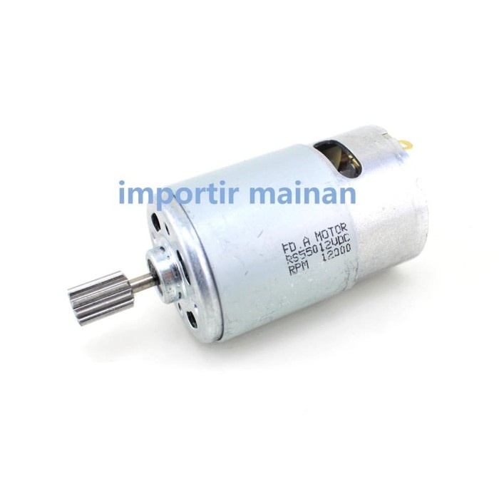 Dinamo Gearbox Mobilan Aki Anak/Part Motor/Dinamo Mobilan Aki 12V #Original