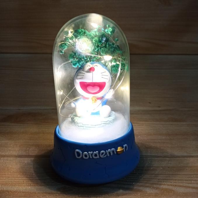 kotak musik kapsul led doraemon