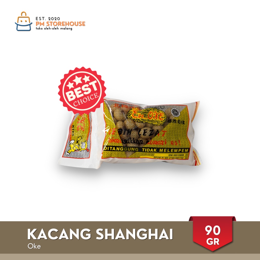 Kacang Shanghai Oke Malang - Kemasan Kecil