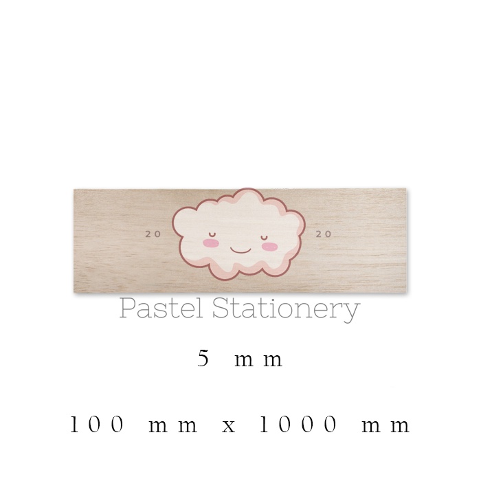 Kayu Balsa Papan 5mm - Balsa Sheet 5 mm - Bahan Maket Khusus Gosend