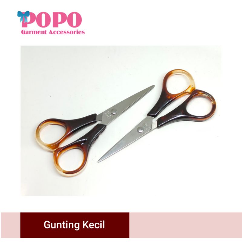 gunting kecil/gunting kertas( uk:12cm )Rp6000