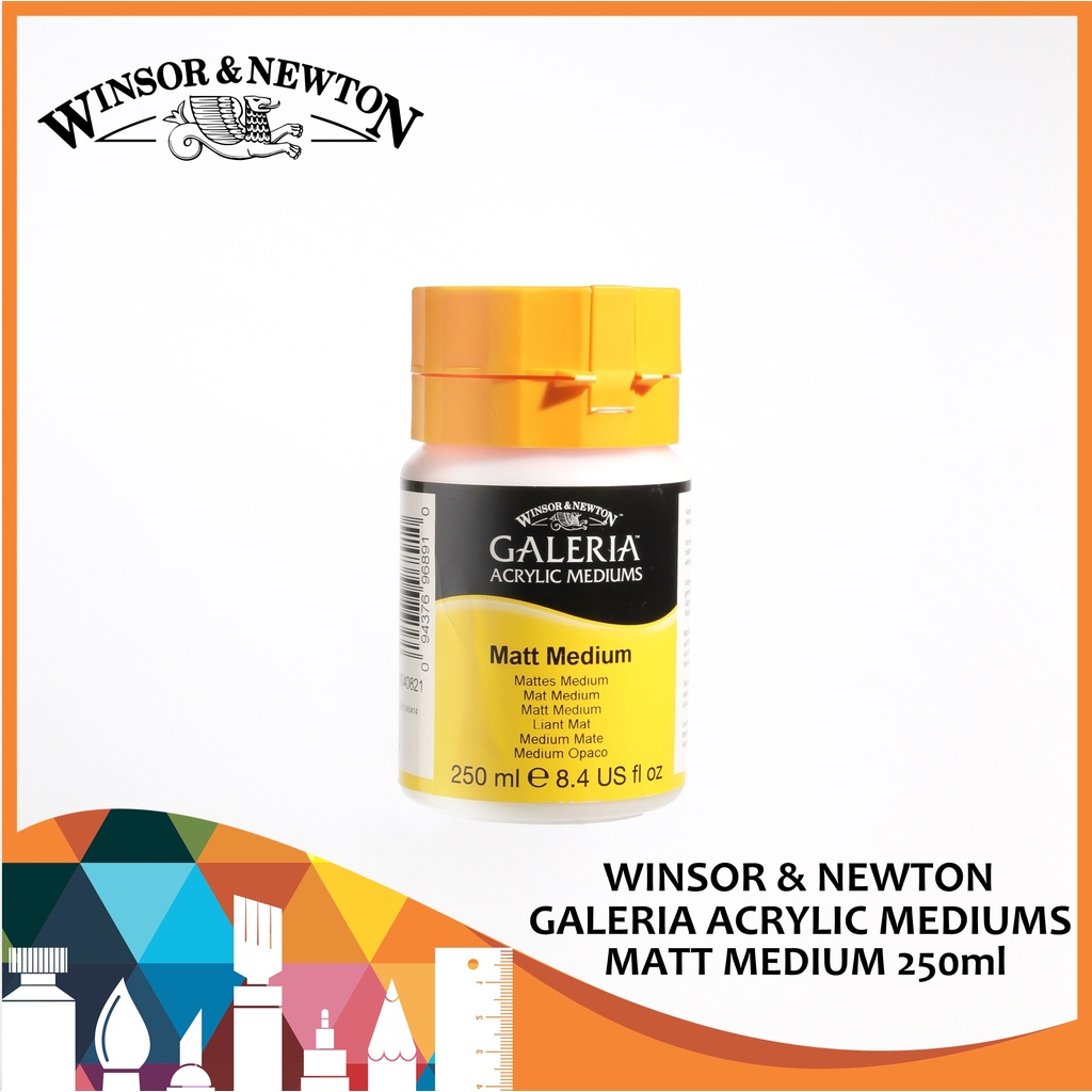 

Winsor & Newton Galeria Acrylic Medium - Matt Medium 250 ml / matt medium / medium winsor / winsor medium
