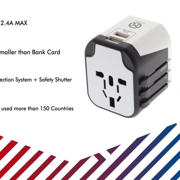 ♝ Mediatech Universal Travel Charger & Adapter MT  ♦