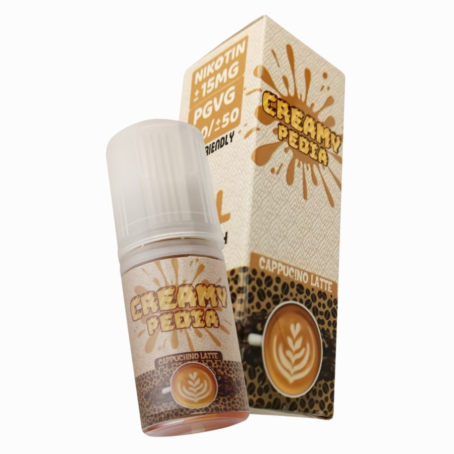 Creamypedia Cappuchino Latte Pods Friendly 30ML by Majapahit Brewery