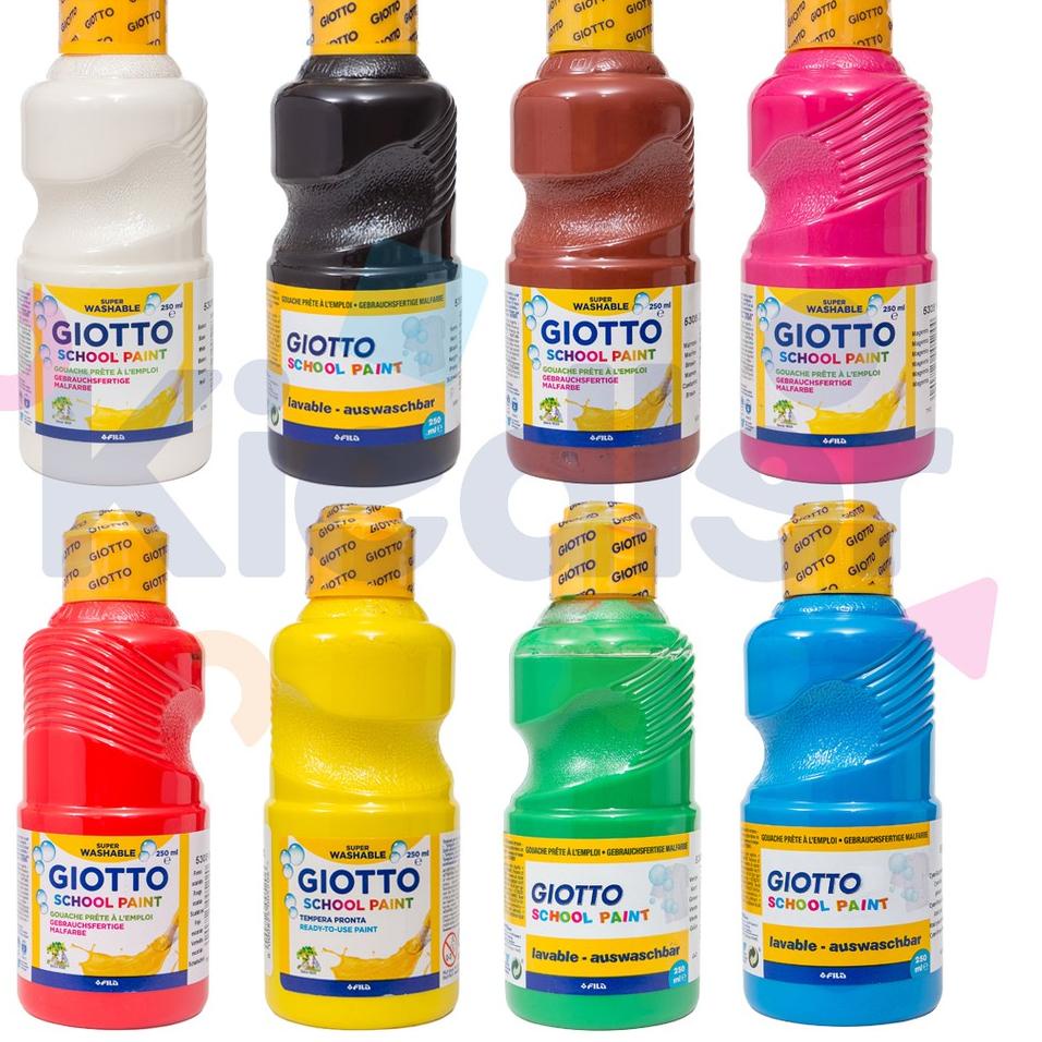 

Termurah Giotto Washable School Paint 250 ML Cat Lukis Anak Gambar buruan