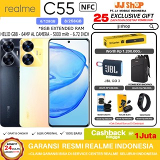 REALME C55 NFC 8/256 & 6/128 RAM 8GB & 6GB ROM 256GB & 128GB GARANSI RESMI