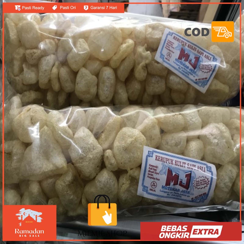 

Kerupuk Kulit Sapi Asli 150gram
