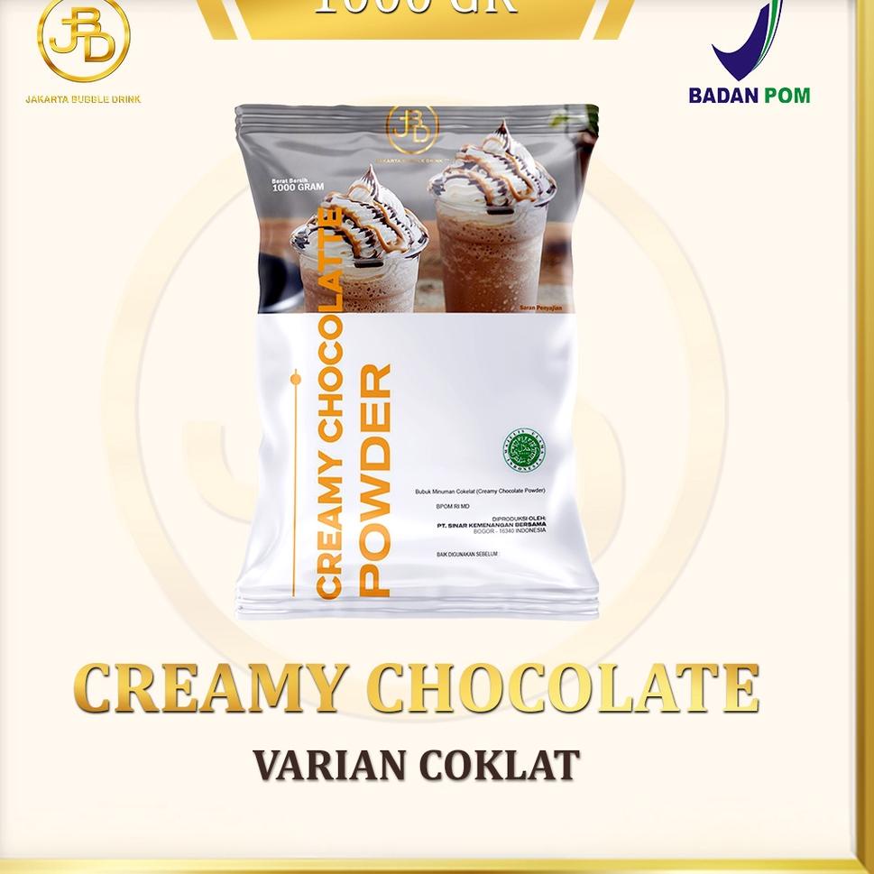 

Saatnya Promo Bubuk Minuman CREAMY CHOCOLATE -Jakarta Bubble Drink | BPOM&HALAL Jual Murah