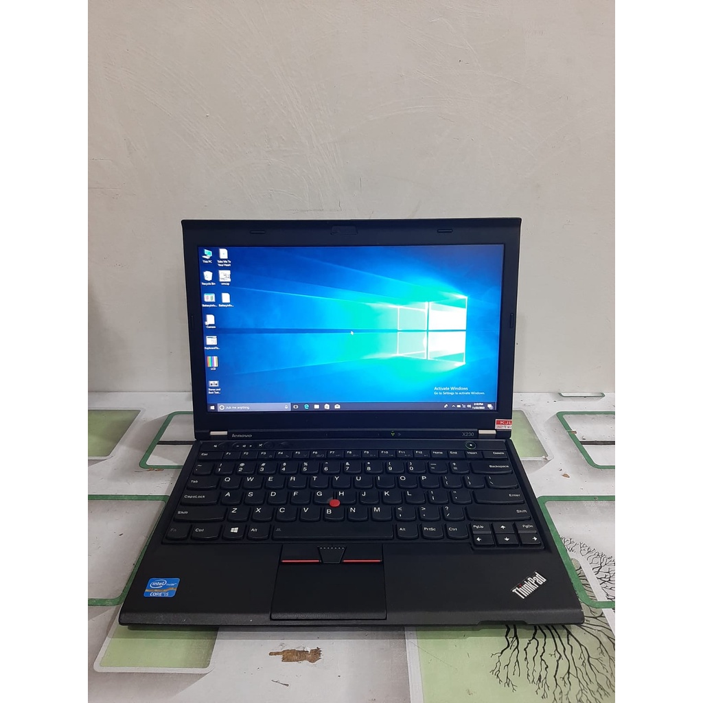 LAPTOP LENOVO X230 CORE I5 GEN 3 RAM 8GB SSD 128GB MURAH BERGARANSI