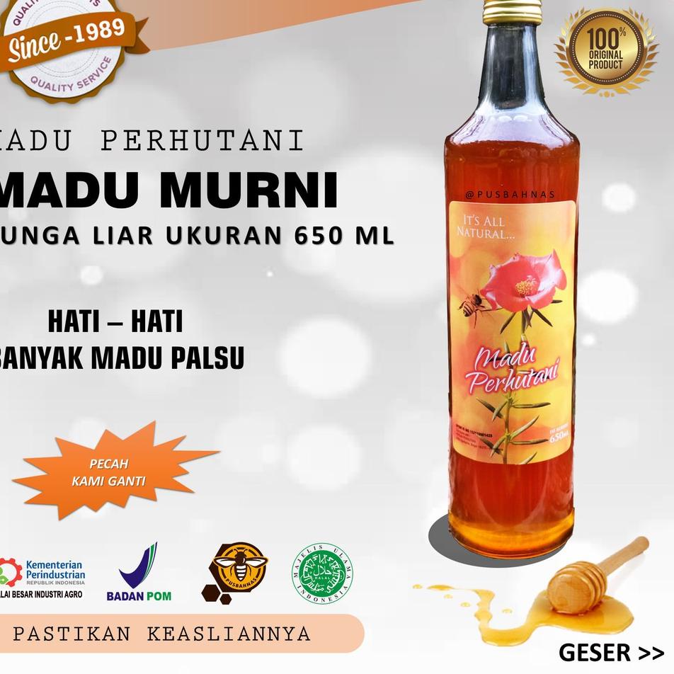 

❀ PERHUTANI - MURNI ALAMI BUNGA LIAR 650ML ℗