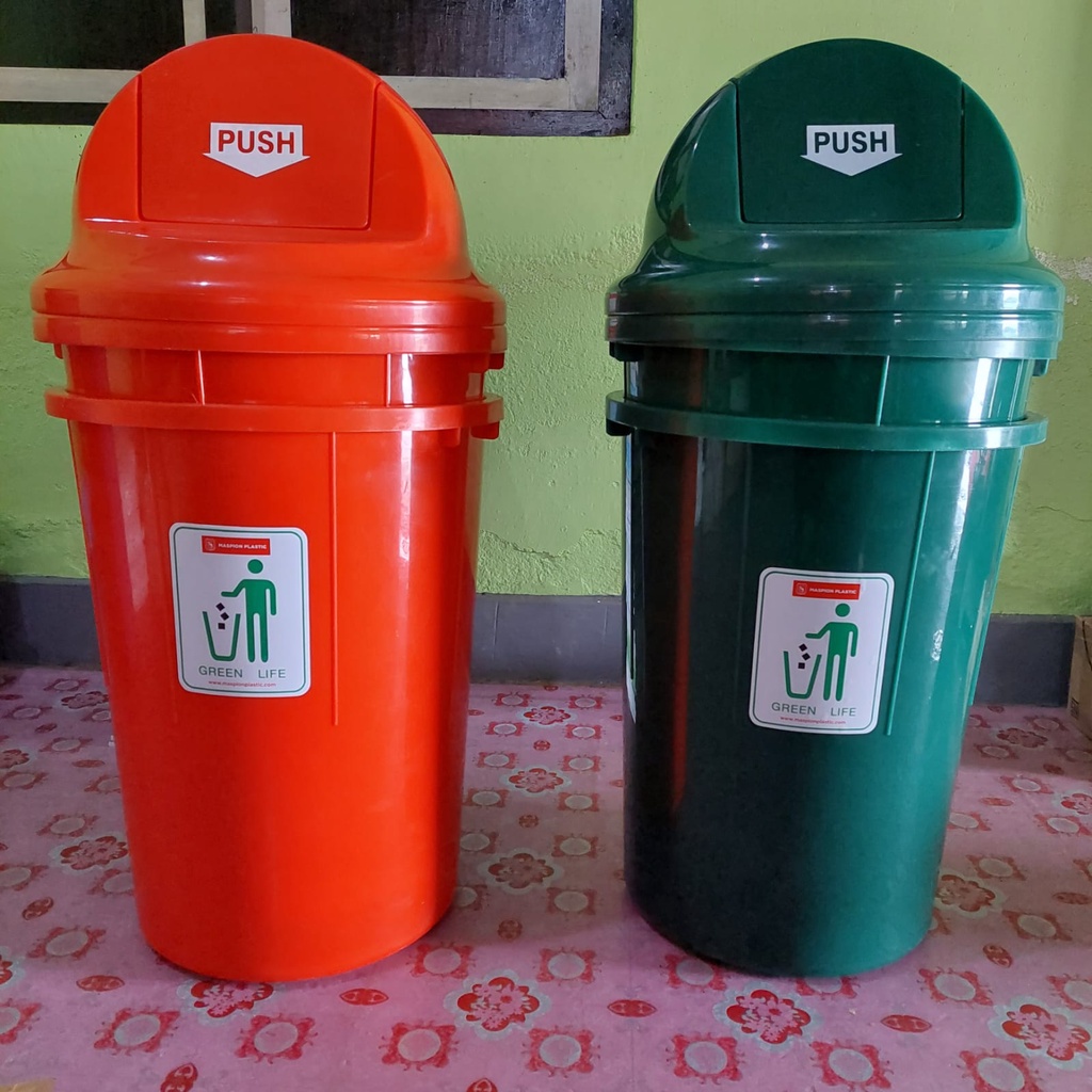 MASPION TEMPAT SAMPAH APOLLO DUSTBIN 16 GALLON 60 Liter B T 320 outdoor