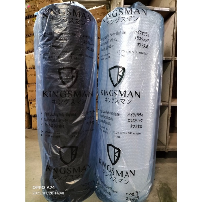 

Bubble Wrap / Bubble Roll / Bungkus Kemasan_125 x 50cm