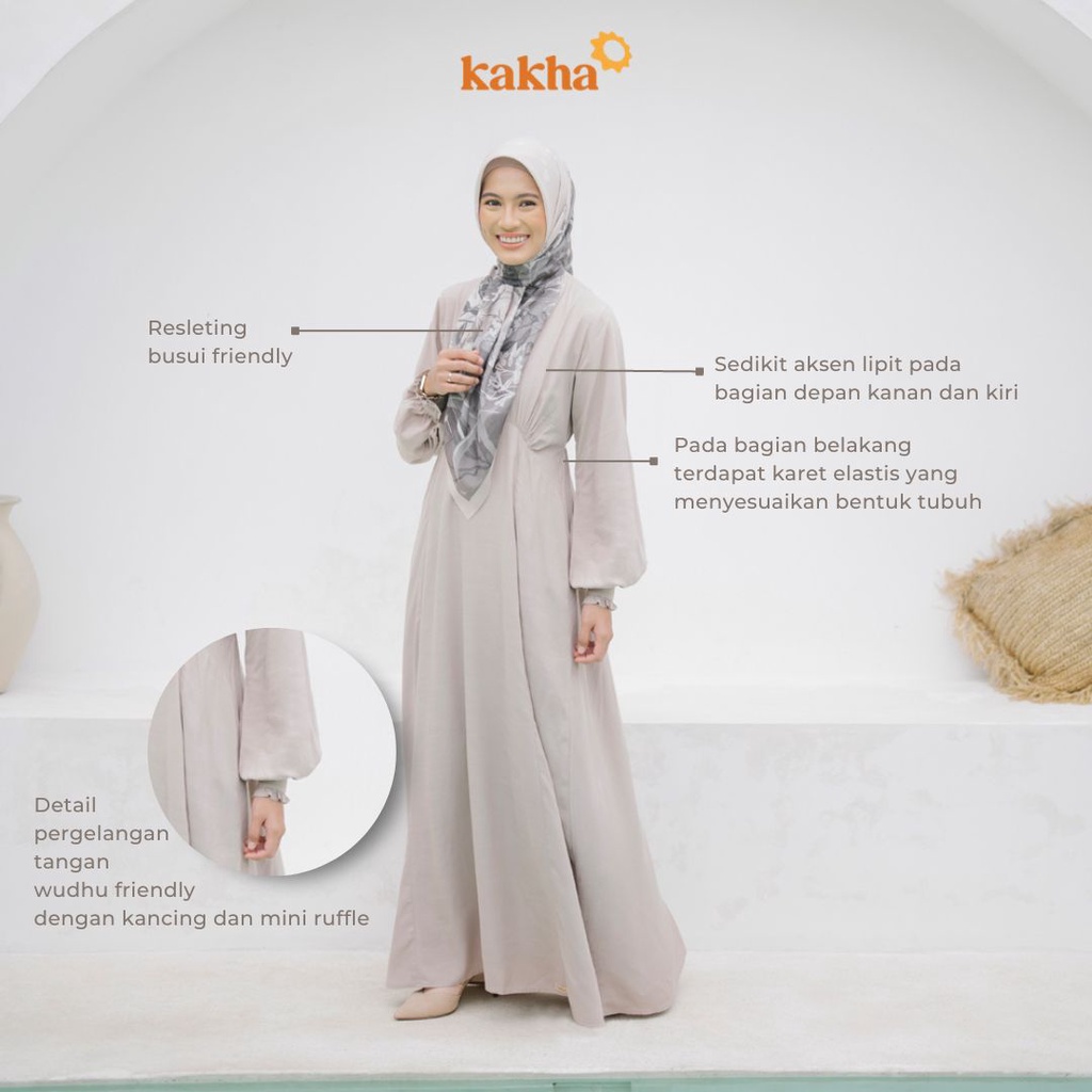 Kakha - Sarimbit Keluarga Halmahera (B) / Baju couple keluarga / Sarimbit Keluarga / Baju muslim couple-Gamis Ibu