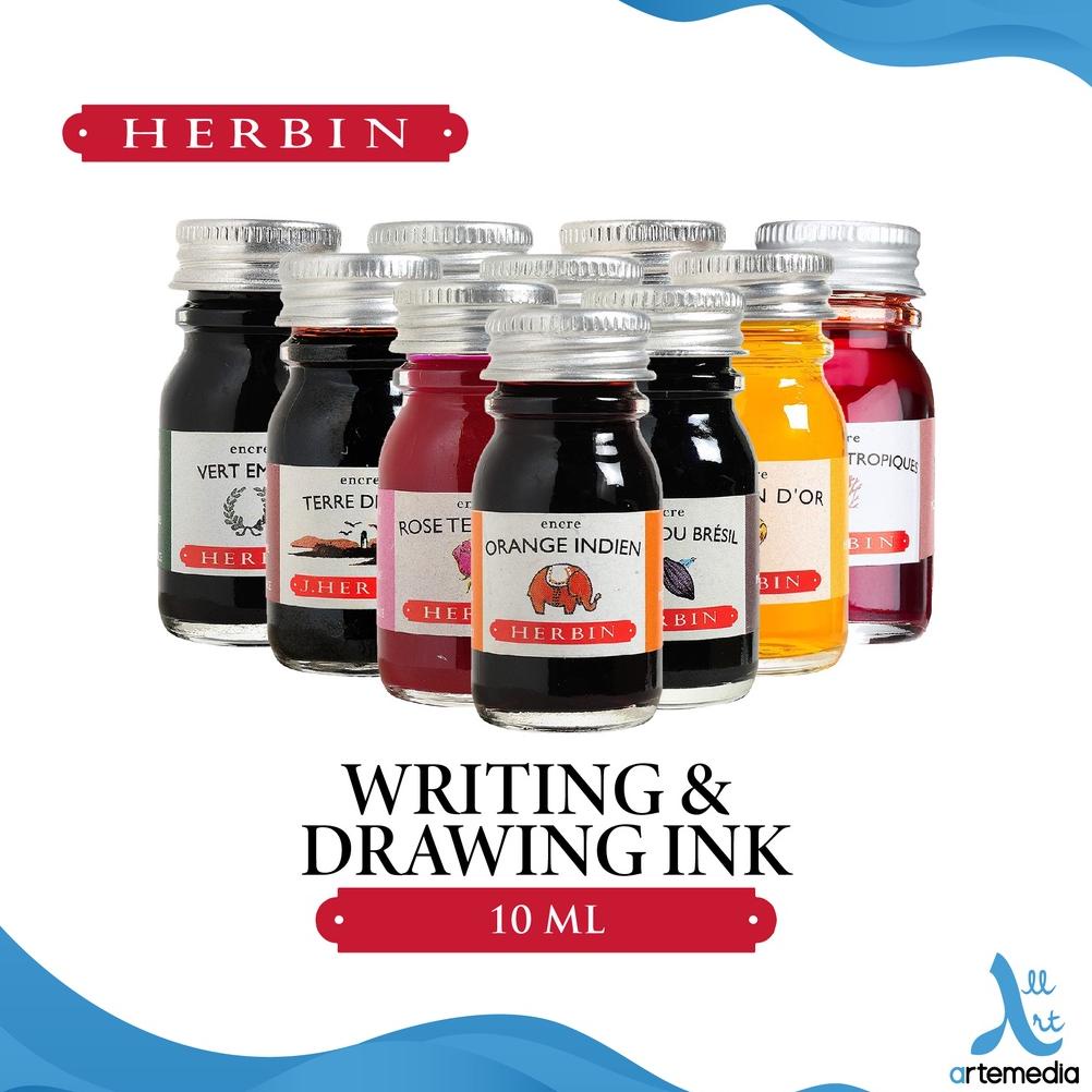 

Tinta Kaligrafi Herbin Writing and Drawing Ink Bottle 10ml