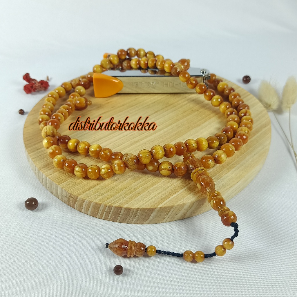 TASBIH 99 BUTIR PINUS UKURAN 8MM