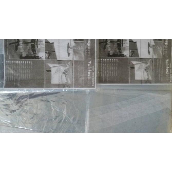 taplak meja plastik / taplak plastik / taplak plastik / bulat / bundar |gat