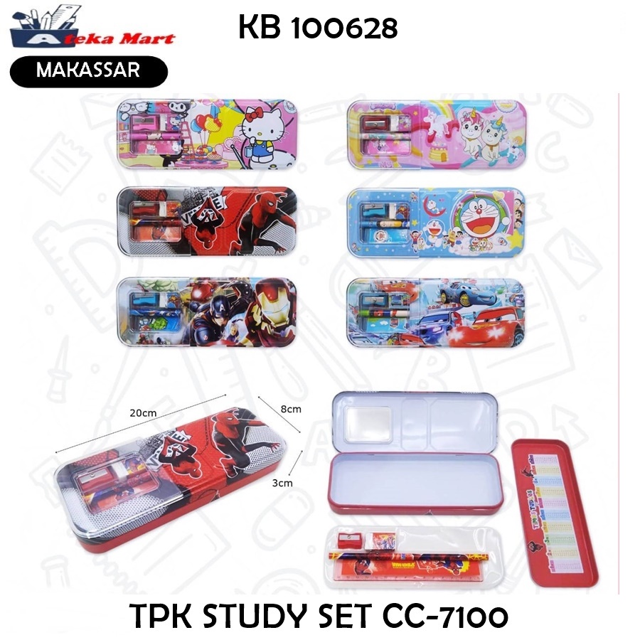 

TEMPAT PENSIL KALENG CC-7100